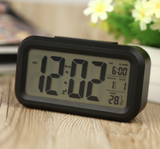 White & White LED Clock